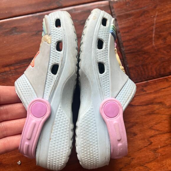 Next Brand 8 UK Toddler‎ Plastic Clogs Mermaid Summer Beach Novelty READ - Picture 5 of 6